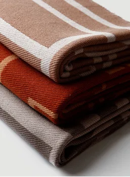 100% vilna maža antklodė skara didelis kvadratas minkštas šiltas oras kondicionuojamas užvalkalas sofa mesti kelioninę antklodę Viešbučio namų dekoravimas
