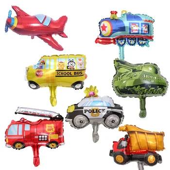 30inch Inžineriniai automobiliai, policijos automobiliai, lėktuvai, cisternos, gaisrinės mašinos, balionai, kūdikių gimtadienio vakarėliai, vaikų dienos dekoravimo žaislas