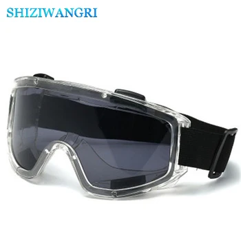 slidinėjimo akiniai Skaidrus Atsparus vėjui motociklų akiniai Dviračių akiniai HD Anti-Fog Sniego akiniai Lauko sportiniai slidinėjimo akiniai