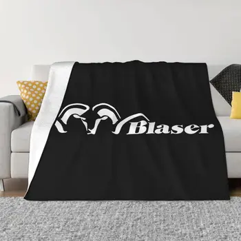Blaser USA Blanket Comforter Lova Stora minkšta lova Antklodė Žieminė kūdikio antklodė Kelionės lauke Nešiojama vėjo antklodė Nešvarus atsparus